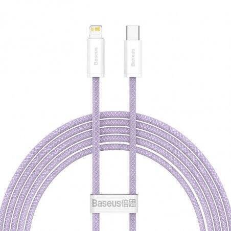 USB-C cable for Lightning Baseus Dynamic Series, 20W, 2m (purple)