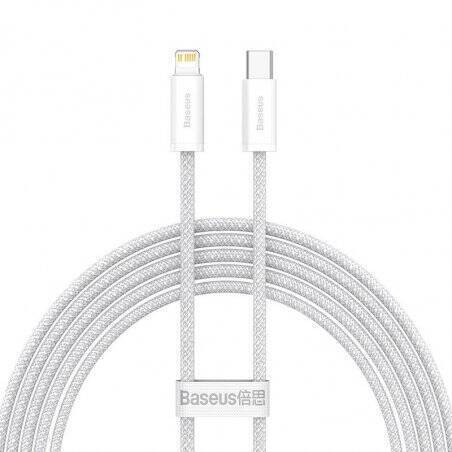 USB-C cable for Lightning Baseus Dynamic Series, 20W, 2m (white)
