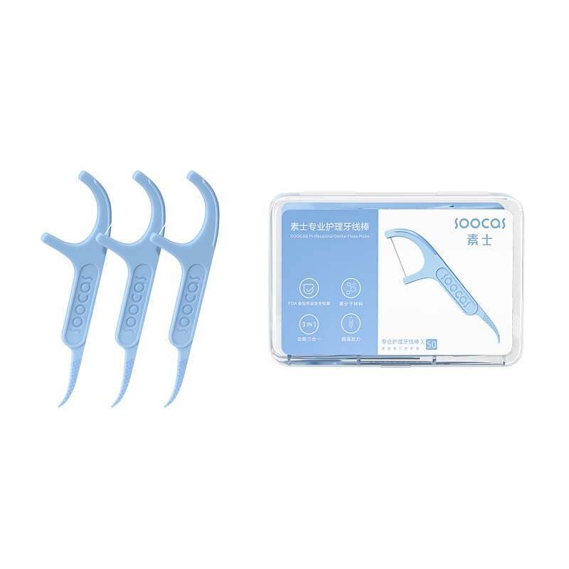 Dental floss stick Soocas D1 50 pcs