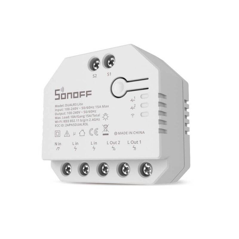 Smart switch WiFi Sonoff Dual R3 Lite