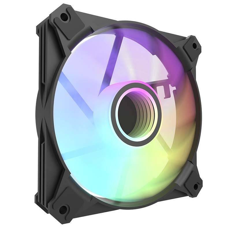 Darkflash INF8 ARGB Computer fan set 3in1 120x120 (black)