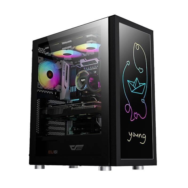 Darkflash DK210 Graffiti Computer Case (black)