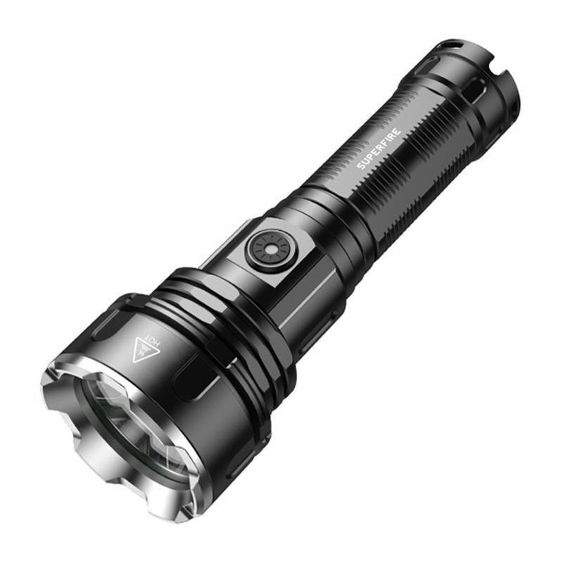 Superfire flashlight R3 P90, 2700lm, USB