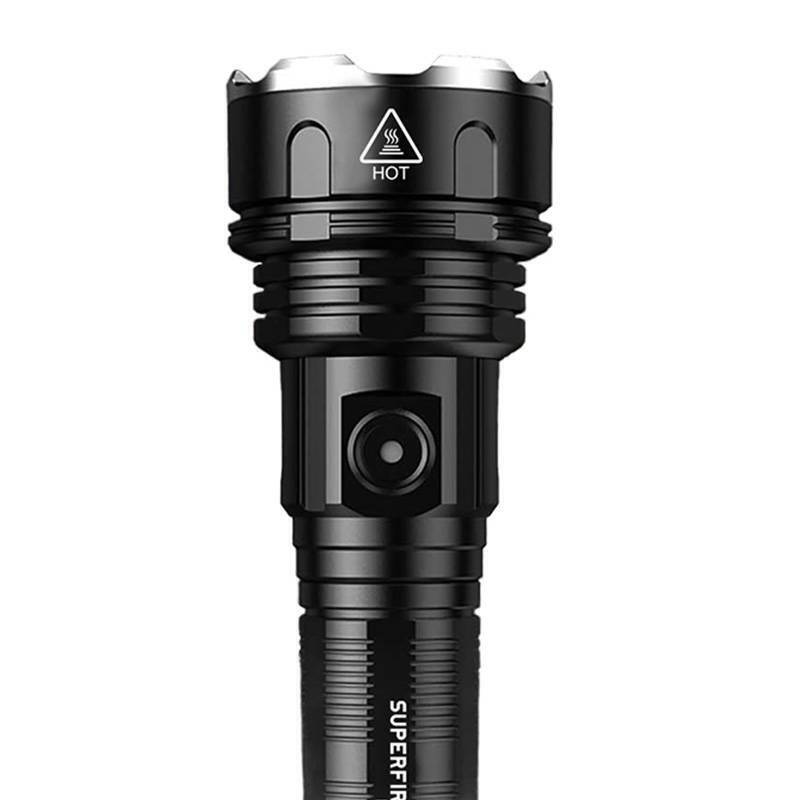 Superfire flashlight R3 P90, 2700lm, USB