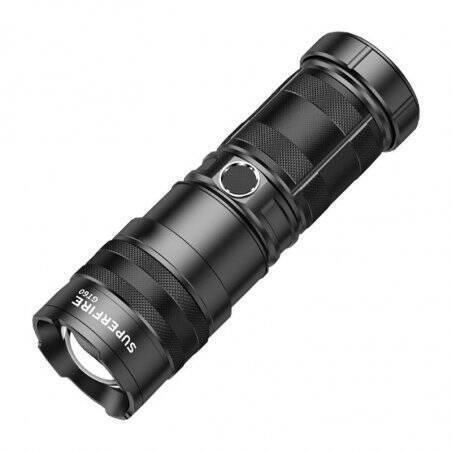 STOCK1 - Superfire flashlight GT60, 2600lm, USB-C