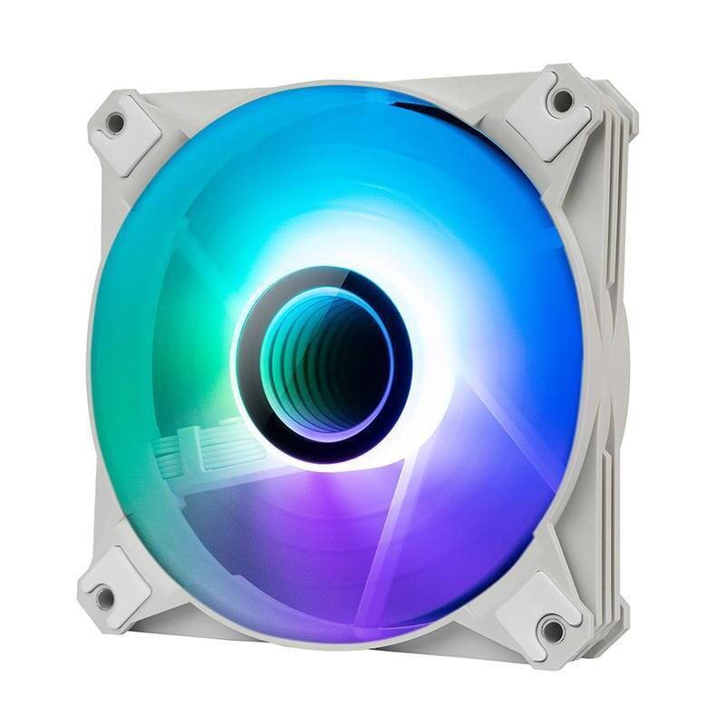 Darkflash INF8 ARGB Computer fan set 3in1 120x120 (white)