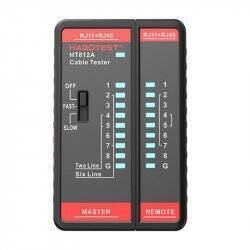 Habotest HT812A Network cable tester RJ45/RJ14/RJ12/RJ9