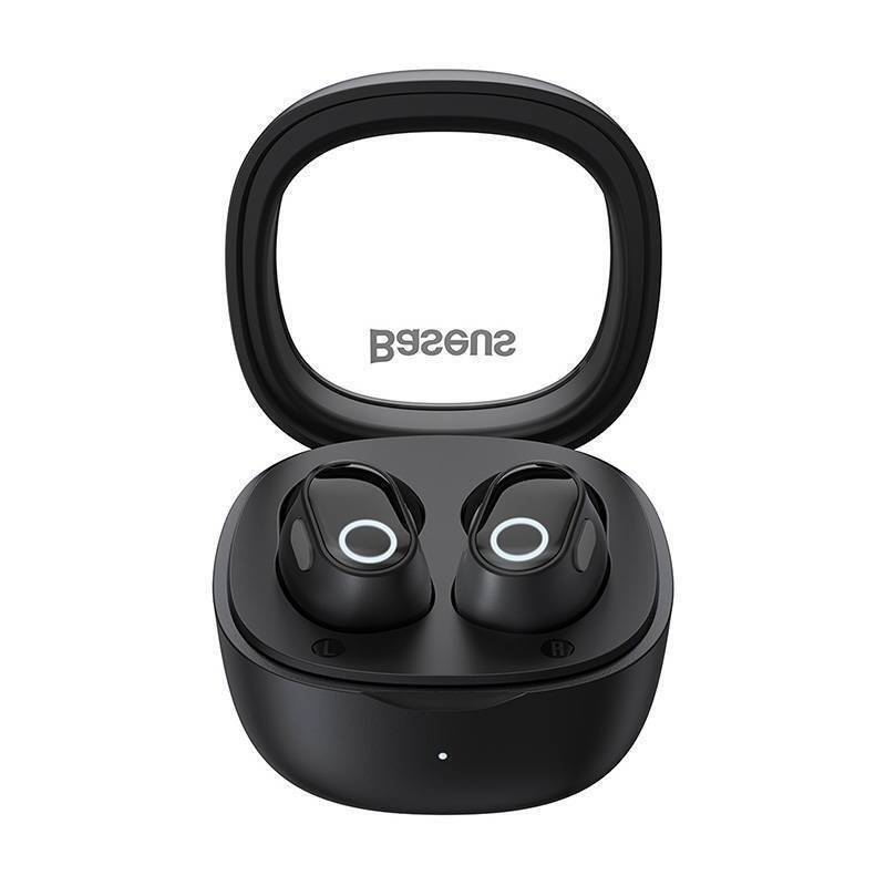 Wireless headphones Baseus Bowie WM02 TWS, Bluetooth 5.0 (black)