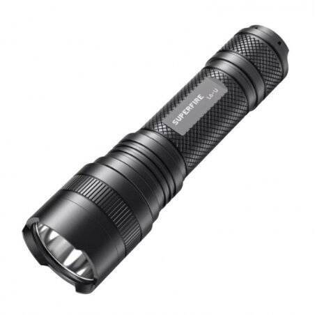 STOCK2 - Flashlight Superfire L6-U, 1480lm, USB-C