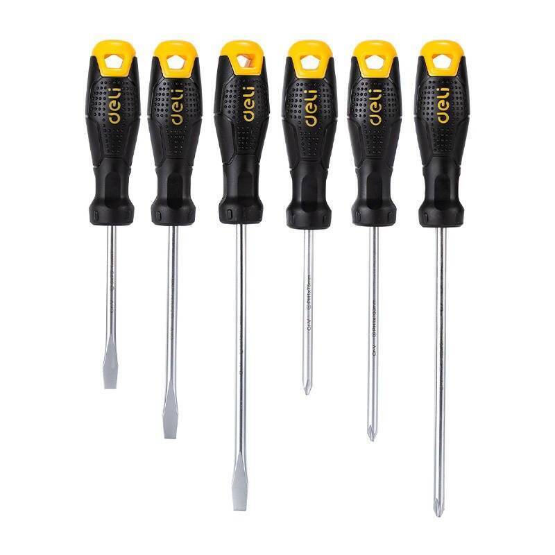 Deli Tools screwdriver set EDL620006, with magnet, 6 pieces