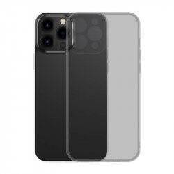 Baseus Frosted Glass Case for iPhone 13 PRO (black) + tempered glass