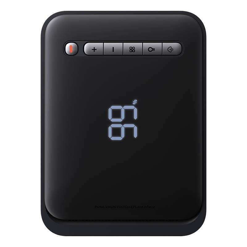 Powerbank / Starter + Compressor 2in1 Baseus Super Energy Car Jump Starter, 8000mAh, 1000A USB (black)