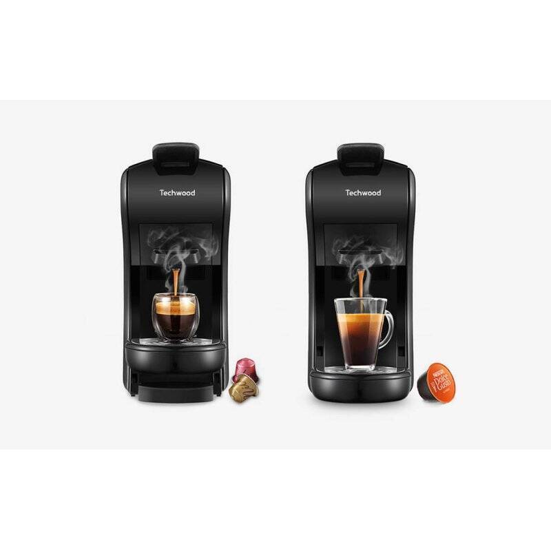 Techwood TCA-196N capsule coffee maker (black)