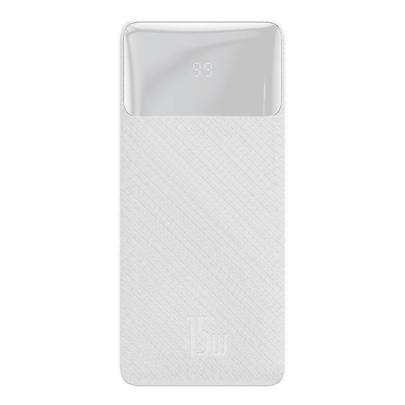 Powerbank Baseus Bipow 30000mAh, 15W (white)