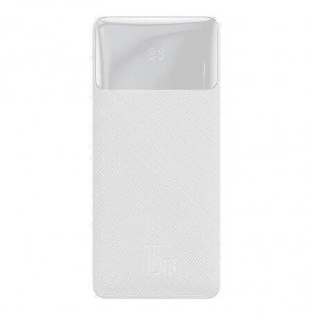 Powerbank Baseus Bipow 30000mAh, 15W (white)