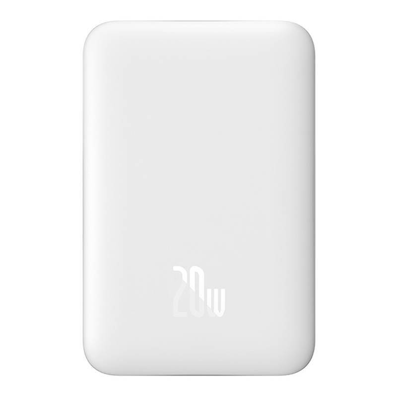 Baseus Magnetic Powerbank, 10000mAh, 20W (white)