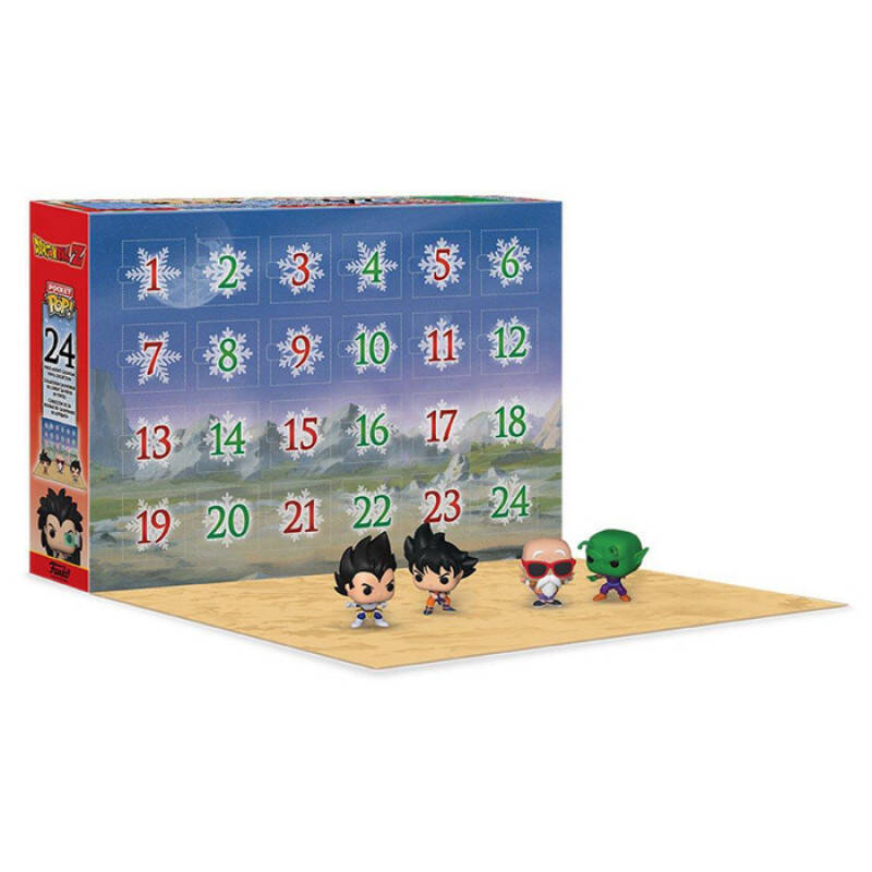 DRAGON BALL Z - Pocket Pop - Calendrier de l'avent 2020 - 24 figurines