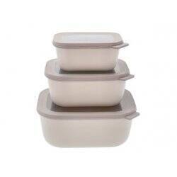 Mepal - Cirqula High Rect Bowl Set - Nordic White (14604)