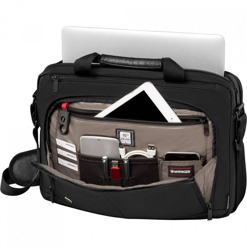 Wenger compatible Source Laptop Briefcase   bk 15,6 | 601066