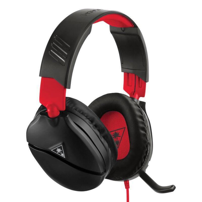 Turtle Beach Recon 70 Casque Avec fil Arceau Jouer Noir, Rouge