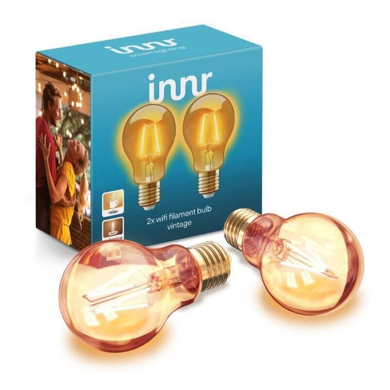 innr E27 Lampe Wifi Filament bulb vintag