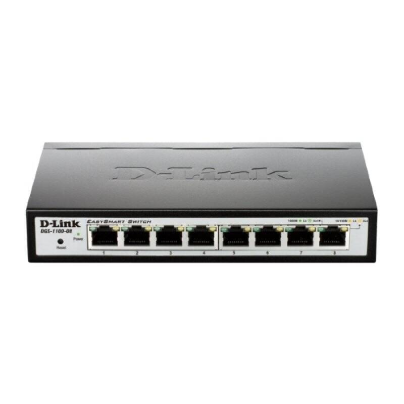 D-LINK 8-Port Layer2 PoE Smart Switch