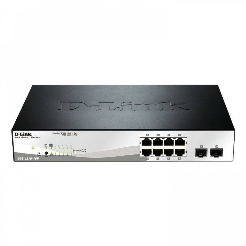 D-LINK 10-Port Layer2 PoE Smart Switch