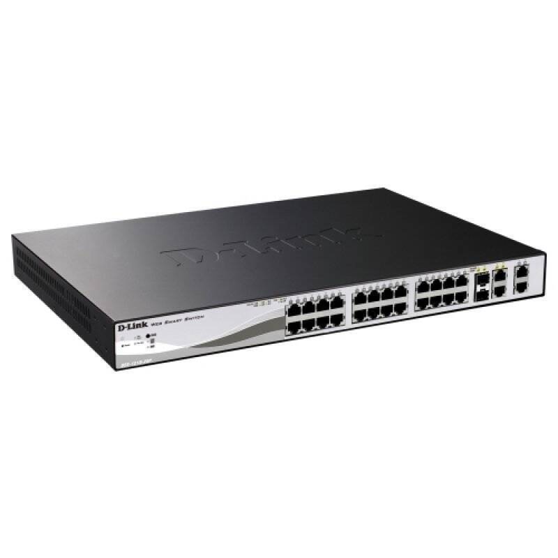 D-LINK 28-Port Layer2 PoE Smart Switch