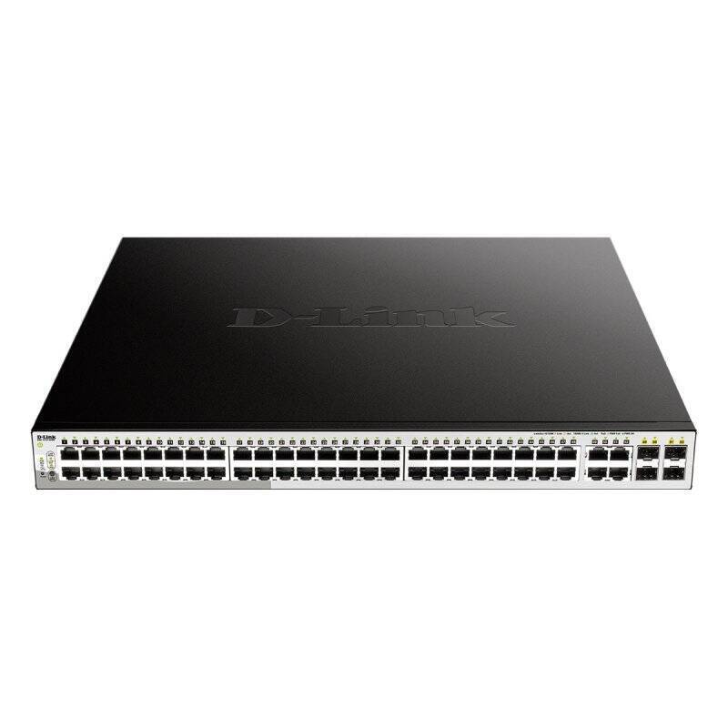D-LINK 52-Port Layer2 Smart 48x PoE Sw