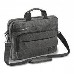 Pedea Notebooktasche "URBAN-NICE", grau [15,6" (39,6cm)]