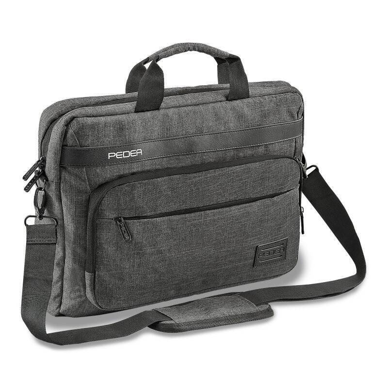 Pedea Notebooktasche "URBAN-NICE", grau [15,6" (39,6cm)]