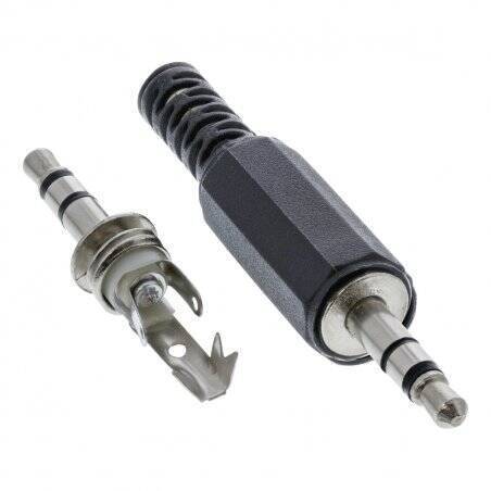 InLine® Klinkenstecker 3,5mm Stereo Lötversion