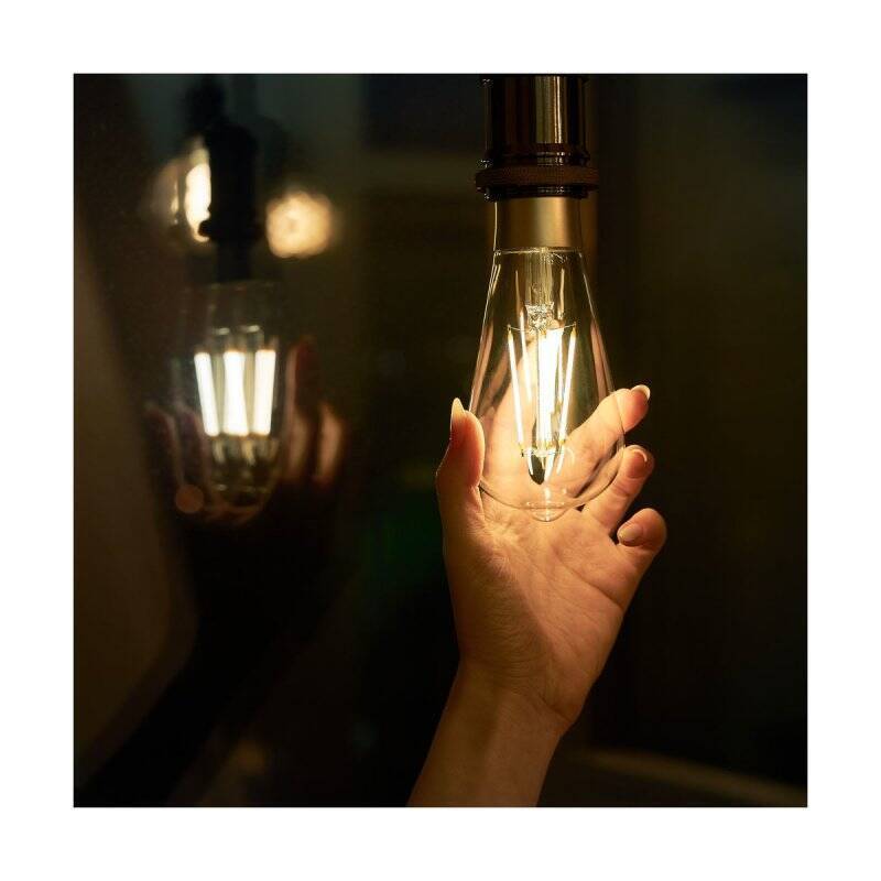 Home Shelly Plug & Play Beleuchtung "Vintage ST64" WLAN LED Lampe