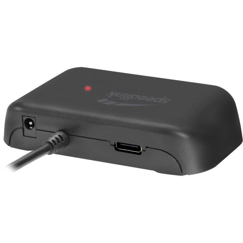 SNAPPY EVO USB Hub , 4-Port, USB 3.0, USB 3.1 Gen 1 , USB 3.2 Gen 1 (5 Gbit-s), Passive, Schwarz