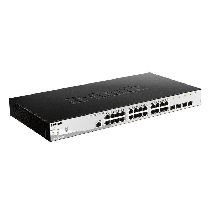 Switch 24 port PoE 10/100/1000BASE-T 4p