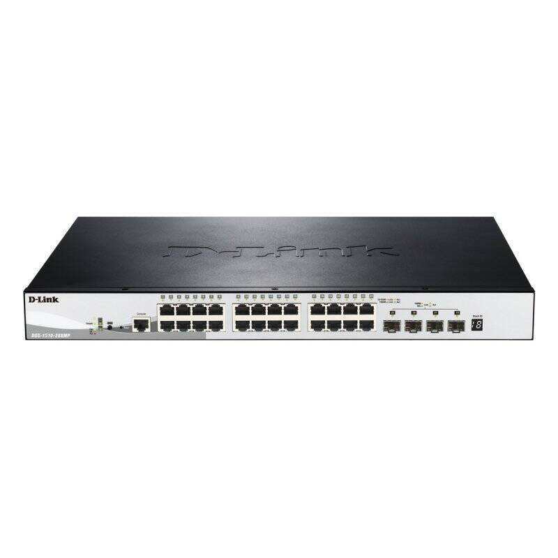 D-LINK 28-Port Smart PoE+ Switch 4x 10G