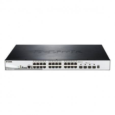 D-LINK 28-Port Smart PoE+ Switch 4x 10G