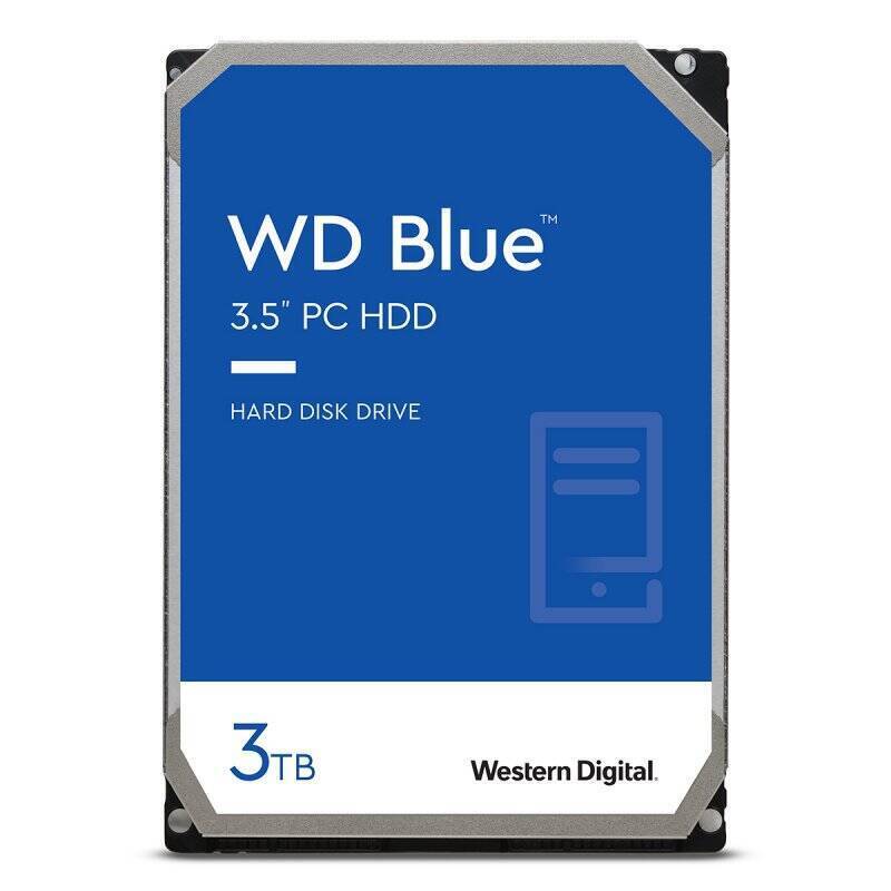 WD Blue 3To SATA 3.5p PC 6 Gb/s HDD