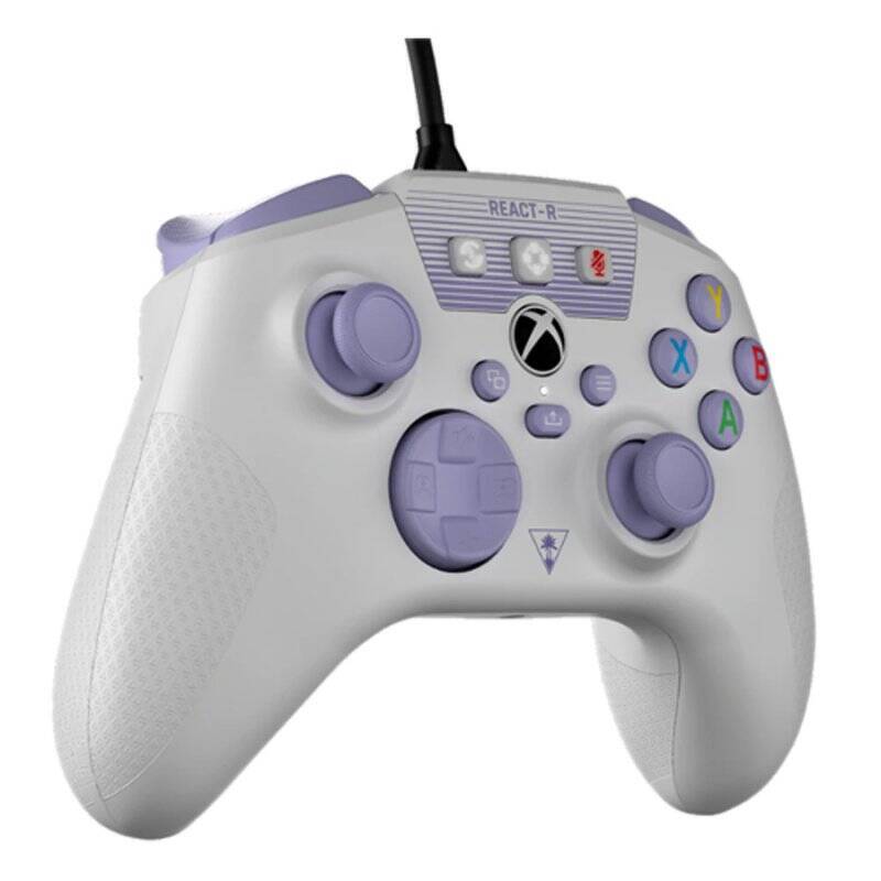 Turtle Beach REACT-R Violet, Blanc USB Manette de jeu Analogique/Numérique PC, Xbox One, Xbox Series S, Xbox Series X