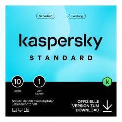 Kaspersky Standard [10 Geräte - 1 Jahr]
