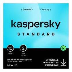 Kaspersky Standard [10 Geräte - 2 Jahre]
