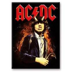 AC/DC - Feu - aimant 6.3x8.9cm