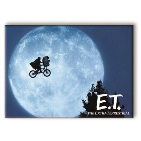 E.T. - Lune - aimant 6.3x8.9cm