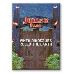 JURASSIC PARK - Portails - aimant 6.3x8.9cm