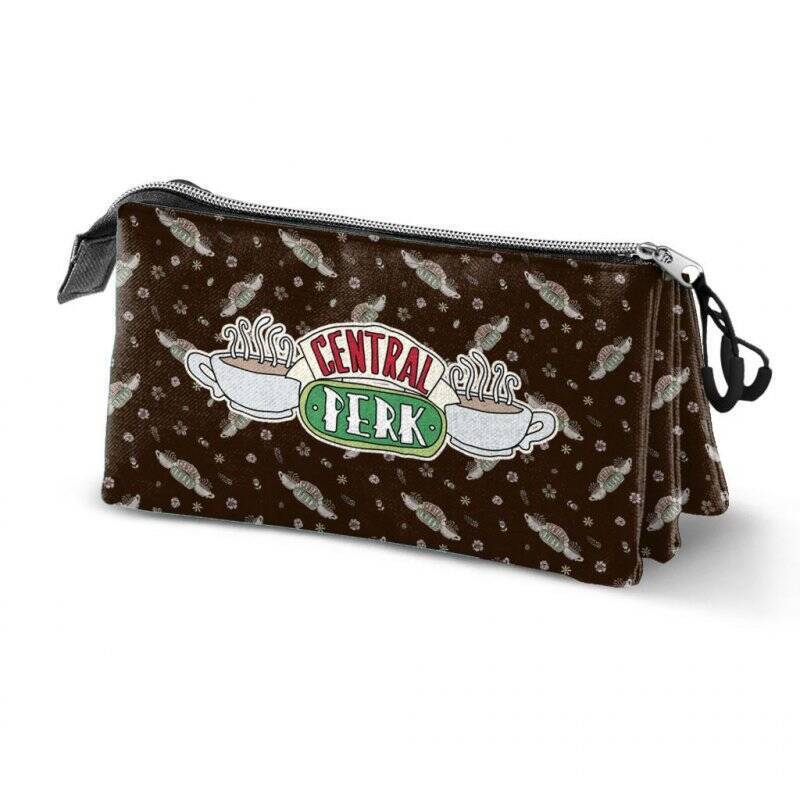 FRIENDS - Central Perk - Trousse Triple '23x11x7cm'