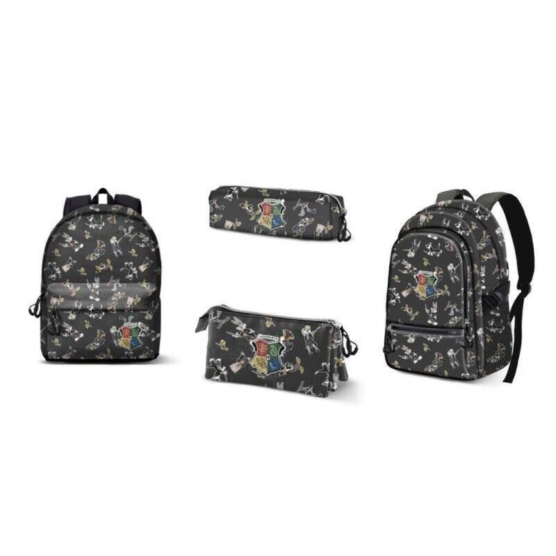 LOONEY TOONS à Poudlard - Sac à Dos Fight '31x18x44cm'