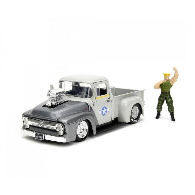 STREET FIGHTER - Guile & 1956 Ford F-100 - 1:24
