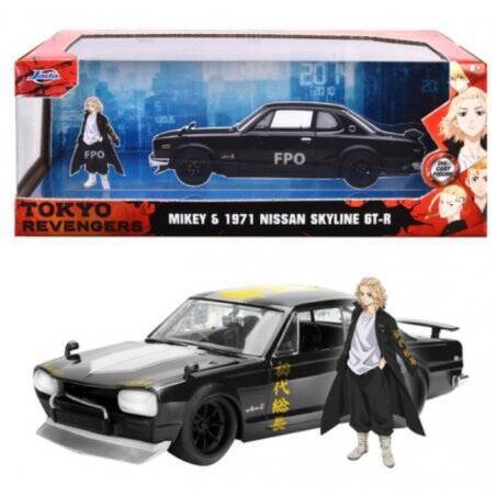 TOKYO REVENGERS - Mikey & 1971 Nissan Skyline GT-R - 1:24
