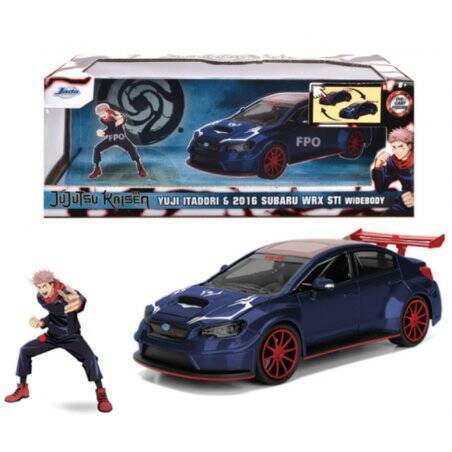 JUJUTSU KAISEN - Yuji Itadori & 2016 Subaru WRX STI Widebody - 1:24