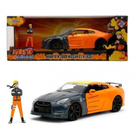NARUTO - Naruto & 2009 Nissan GT-R (R35) - 1:24